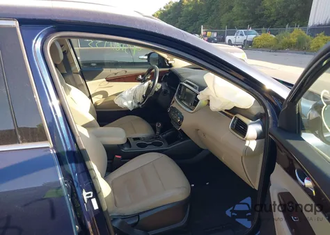 2017 Kia Sorento 2.4L Lx from USA, damaged, VIN 5XYPGDA36HG303882